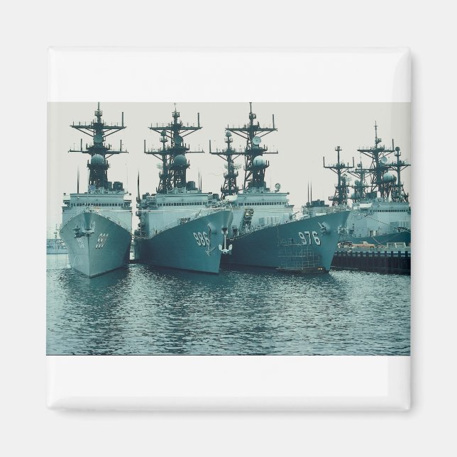 Aimant Classe Spruance, NAV STA, San Diego, Cal (Devant)