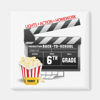 Aimant Classeur de films de 6e année