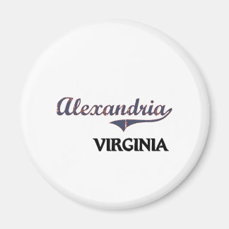 Aimant Classique Alexandria Virginia City