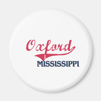 Aimant Classique de la ville d'Oxford Mississippi