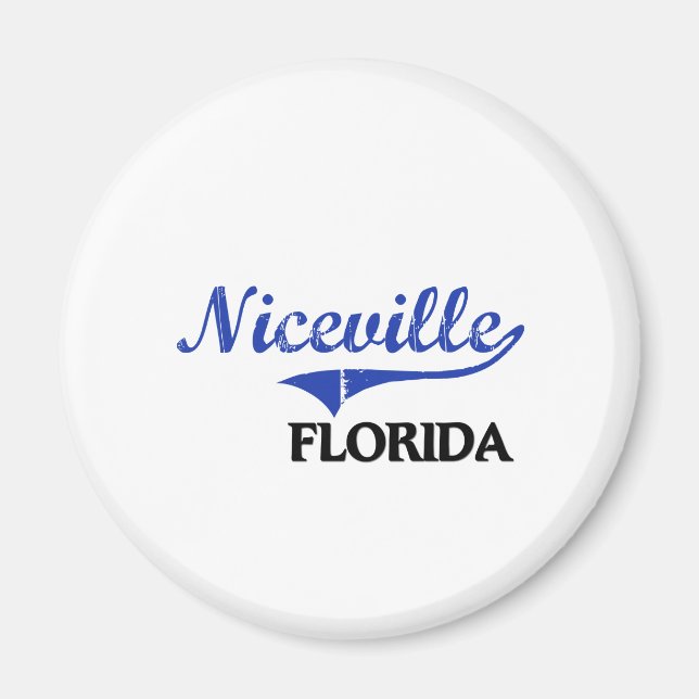 Aimant Classique de Niceville Florida City (Devant)