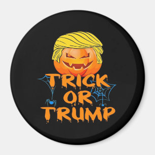 Aimant Classique de Trumpkin d'Halloween