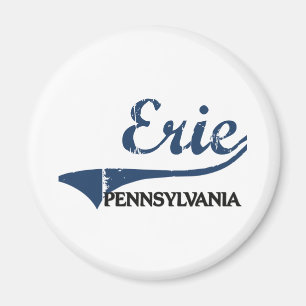 Aimant Classique de ville d'Erie Pennsylvanie