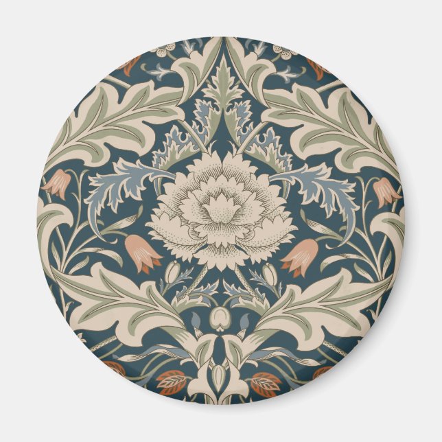 Aimant Classique Floral du Jardin William Morris Severn (Devant)