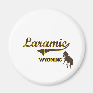 Aimant Classique Laramie Wyoming City