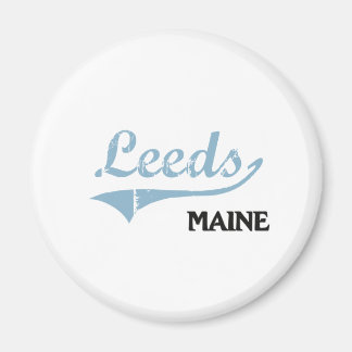 Aimant Classique Leeds Maine City