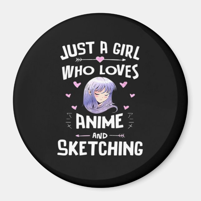 Aimant Classique Peekabo Anime (Devant)