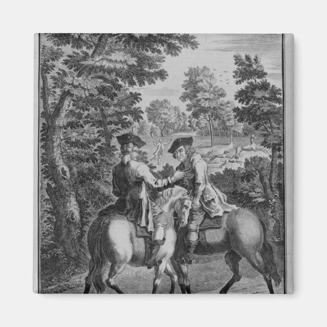 Aimant Claude Duval voleur Squire Roper (Devant)