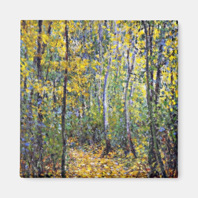 Aimant Claude Monet art : Wood Lane, (Devant)