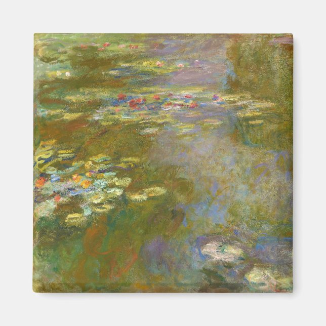 Aimant Claude Monet - Bassin aux Nymphéas 1917 (Devant)