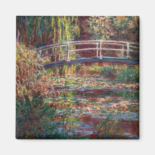 Aimant Claude Monet - Bassin de nymphéas, harmonie rose