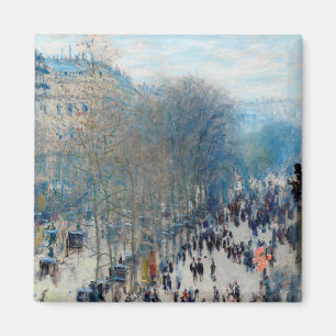 Aimant Claude Monet Boulevard des Capucines