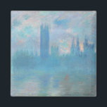 Aimant Claude Monet. Chambres du Parlement de Londres. Bl<br><div class="desc">Claude Monet aimant "Maisons du Parlement,  Londres".</div>