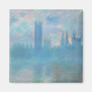 Aimant Claude Monet. Chambres du Parlement de Londres. Bl