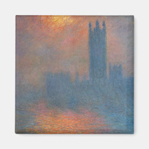 Aimant Claude Monet - Chambres du Parlement Londres