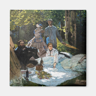 Aimant Claude Monet - Déjeuner sur l'herbe, panneau droit