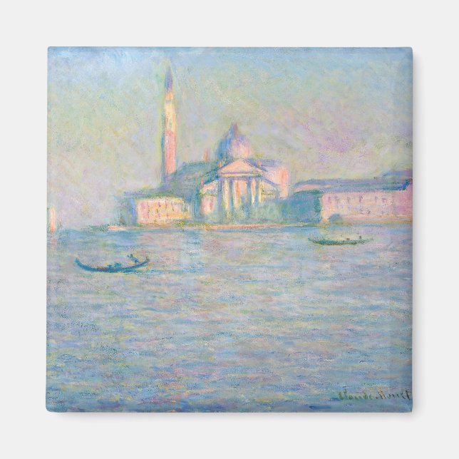 Aimant Claude Monet - Eglise de San Giorgio Maggiore (Devant)