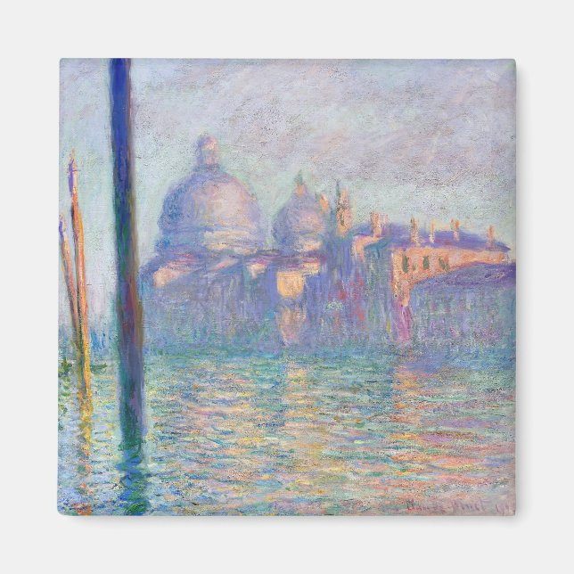 Aimant Claude Monet - Grand Canal, Venise (Devant)