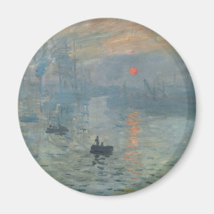 Aimant Claude Monet Impression Sunrise Soleil Levant