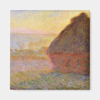 Aimant Claude Monet Impressionniste Peinture Graystaks I