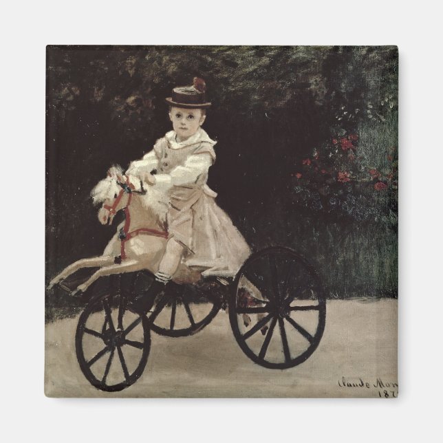 Aimant Claude Monet | Jean Monet sur son Hobby Horse, 187 (Devant)