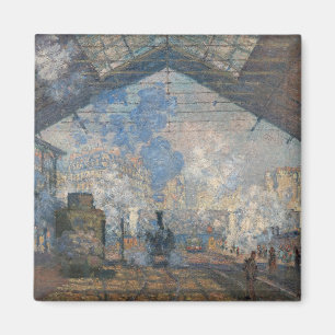 Aimant Claude Monet - La Gare Saint-Lazare