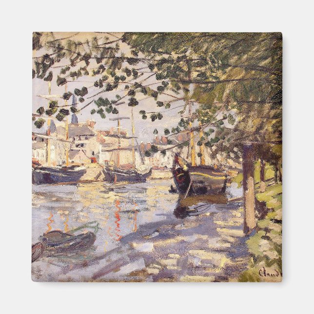 Aimant Claude Monet. La Seine à Rouen (Devant)