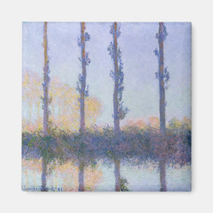 Aimant Claude Monet   Les Quatre Arbres