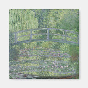 Aimant Claude Monet L'étang Nénuphar : Harmonie verte