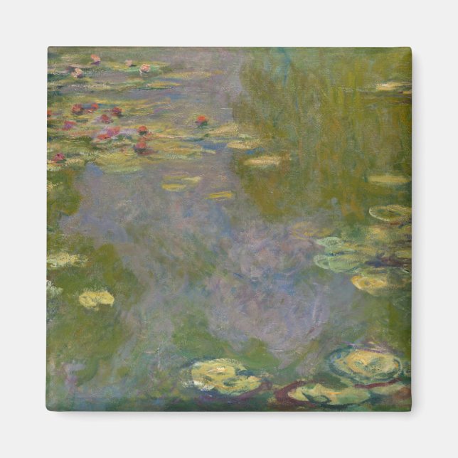 Aimant Claude Monet | Lys à eau, 1919 (Devant)