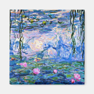 Aimant Claude Monet - Lys à eau, 1919