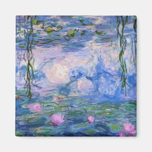 Aimant Claude Monet - Lys d'eau 1919 (Devant)