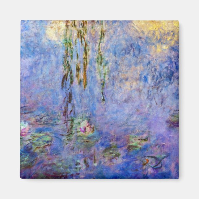 Aimant Claude Monet - Nymphéas (Devant)