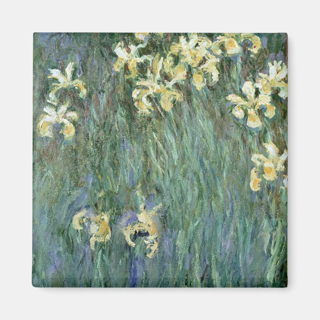 Aimant Claude Monet | The Yellow Irises (Devant)