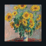 Aimant Claude Monet - Tournesols<br><div class="desc">Claude Monet - Tournesols</div>