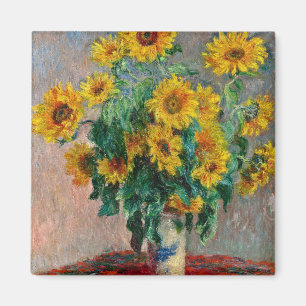 Aimant Claude Monet - Tournesols