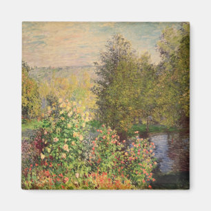 Aimant Claude Monet Un coin du jardin à Montgeron