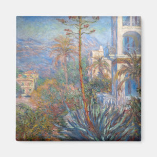 Aimant Claude Monet - Villas à Bordighera