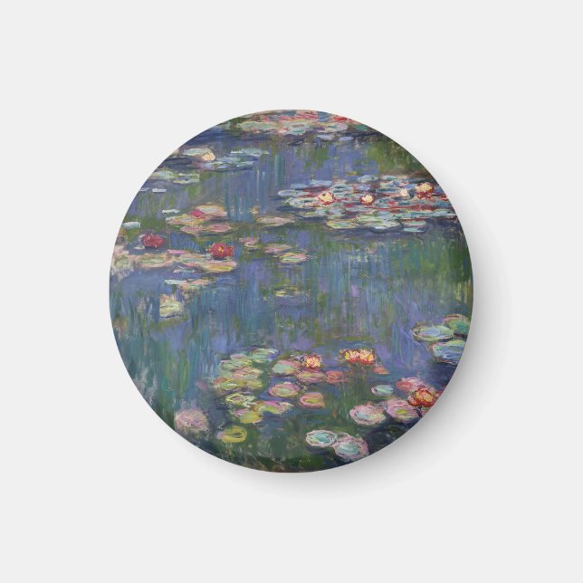 Aimant Claude Monet Water Lilies 1916 Fine Art (Devant)