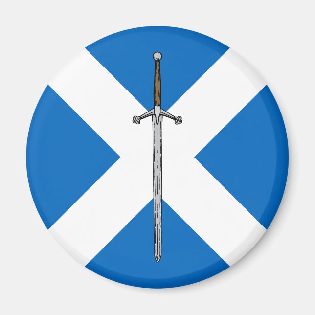 Aimant Claymore et Saltire (Devant)