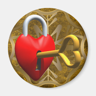 Aimant Clé de mon coeur