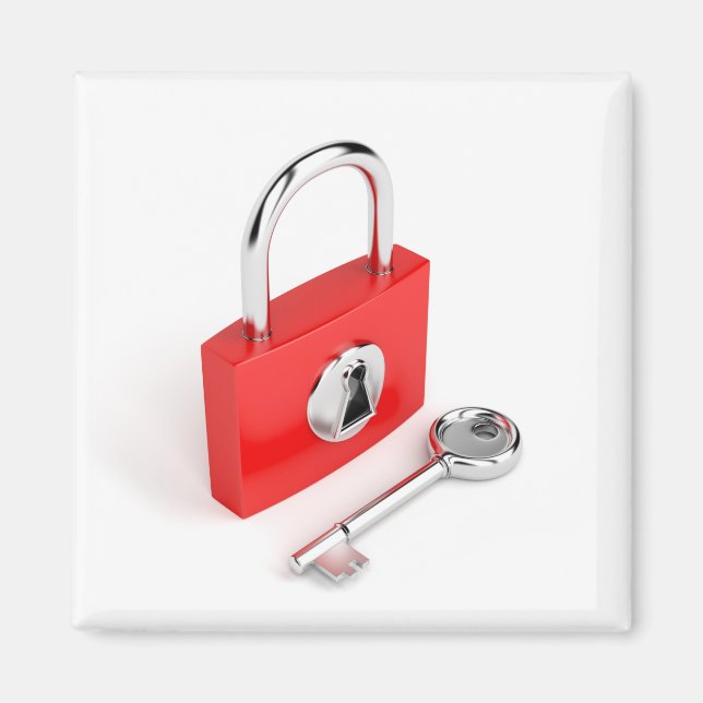 Aimant Clé et cadenas (Devant)