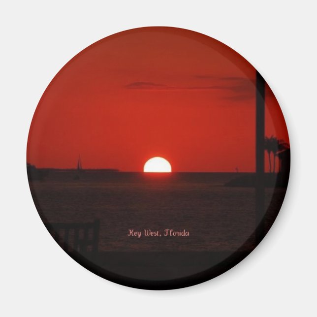 Aimant Clé West Sunset (Devant)