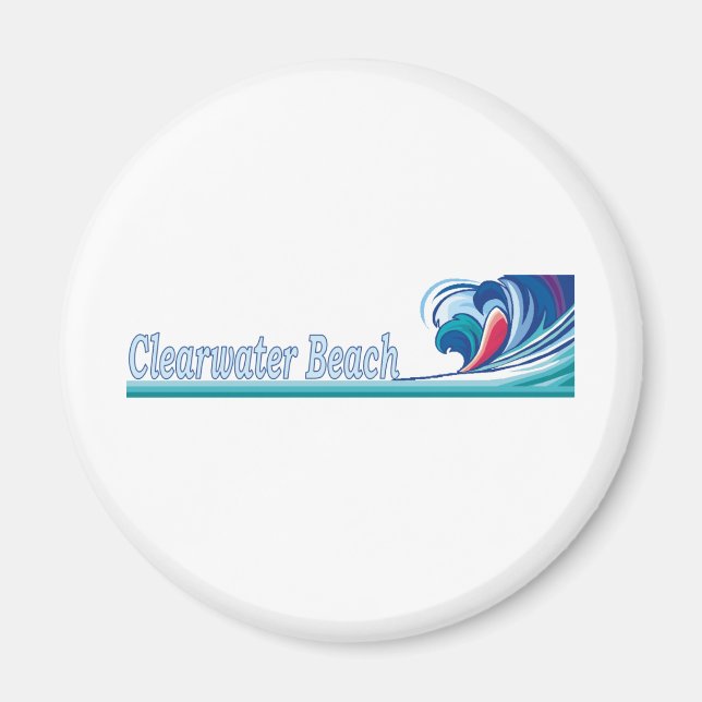 Aimant Clearwater Beach, Floride (Devant)