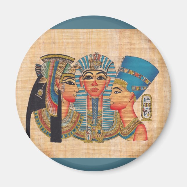 Aimant CLEOPATRA Egyptian Queen Style Vintage (Devant)