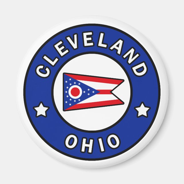 Aimant Cleveland Ohio (Devant)