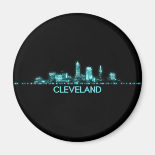 Aimant Cleveland Skyline