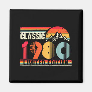 Aimant Clic 1980 Édition Limitée 45 Ans 45e Anniversaire