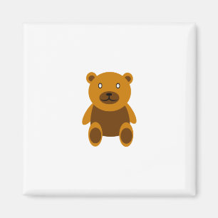 Aimant Clipart Brown d'ours de nounours
