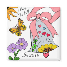 Cloche et ruban du cancer du sein